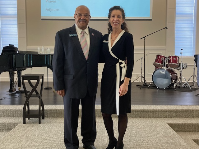 Unity's Guest Speakers, Dr. Herbert Harris and Rev. Dr. Ellen Contente