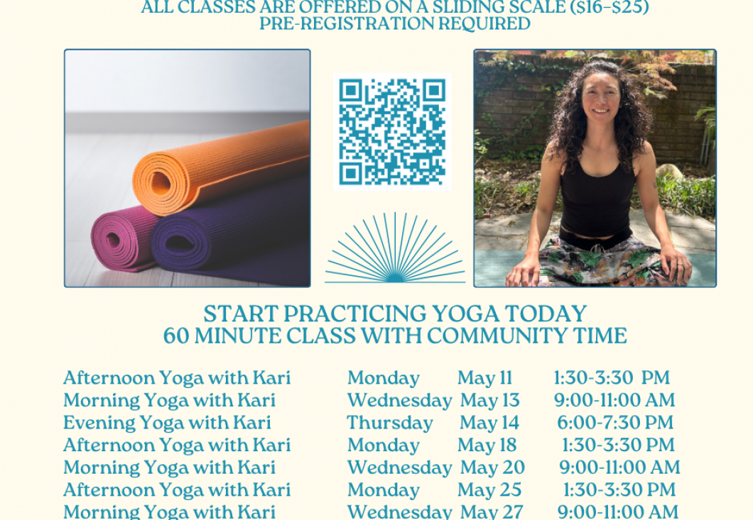 Common Ground Yoga at Unity Spiritual Center of Wilmington, NC
