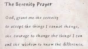 Serenity Prayer